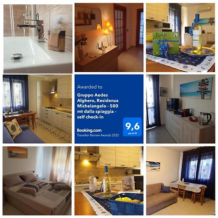 Gruppo Aedes Alghero, Residenza Michelangelo - 500 Mt Dalla Spiaggia Εξωτερικό φωτογραφία