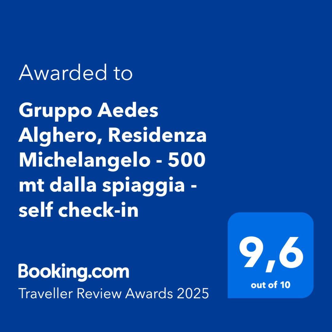 Gruppo Aedes Alghero, Residenza Michelangelo - 500 Mt Dalla Spiaggia Εξωτερικό φωτογραφία